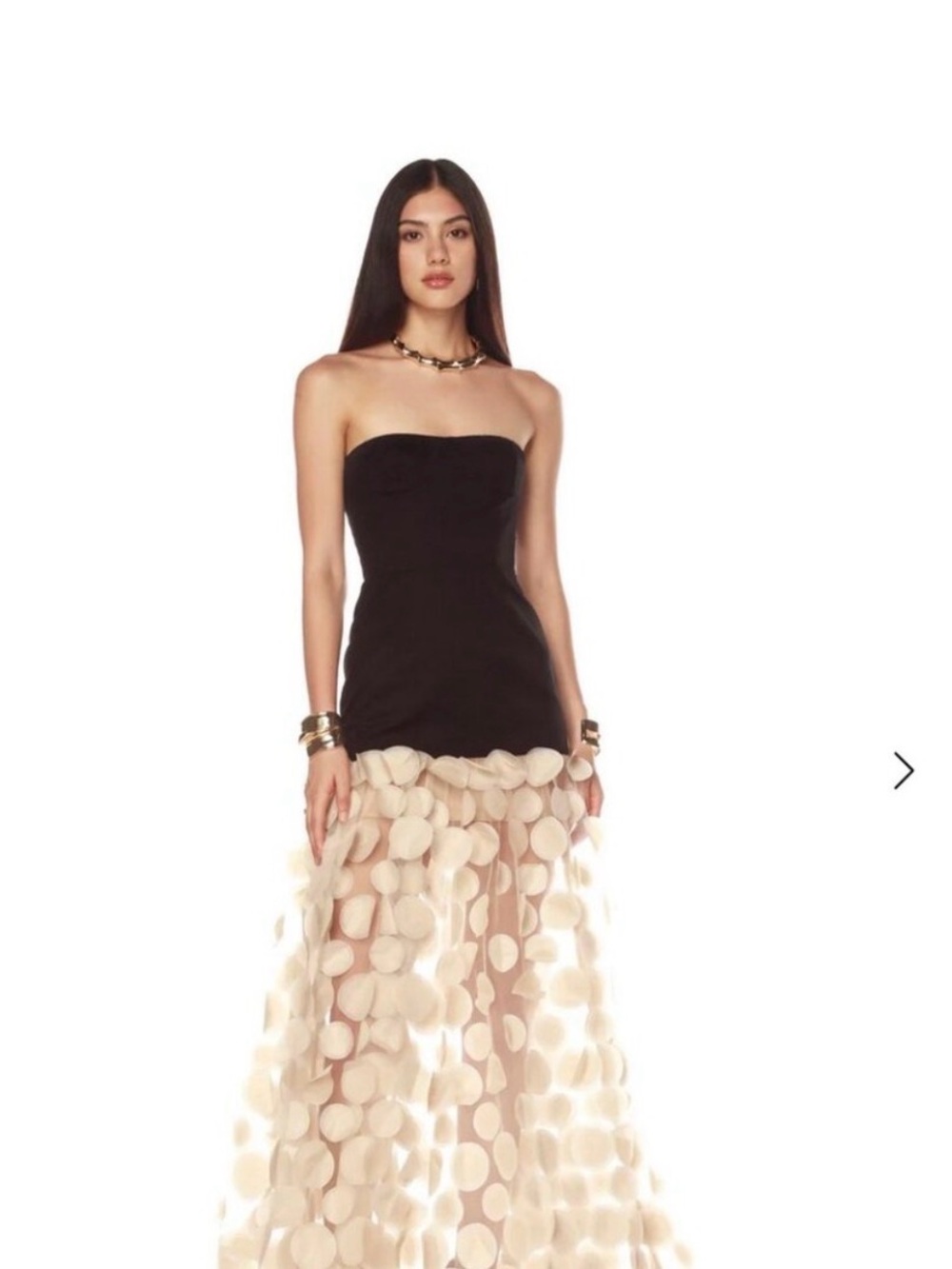 Bronx and Banco Harper Strapless Gown Size 2 - Picture 3 of 4